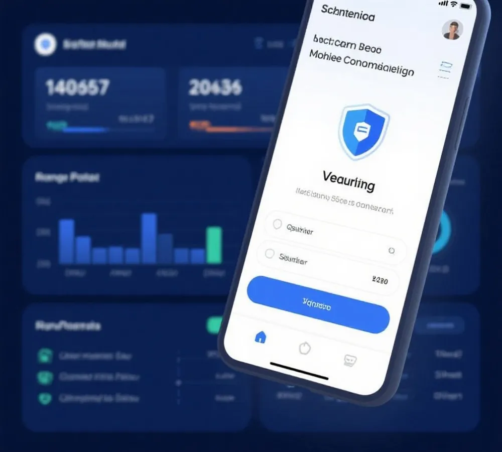 移动端安全财务工具展示